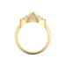 Diamond Ring EZ PN-21001R_FRONT YELLOW