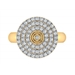 Diamond Ring EZ PN-21001R_TOP YELLOW
