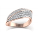 Diamond Ring EZ R-143_3D ROSE GOLD