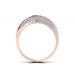 Diamond Ring EZ R-143_FRONT ROSE GOLD