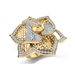 Diamond Ring EZ R-217_3D YELLOW