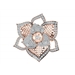 Diamond Ring EZ R-217_TOP ROSE GOLD