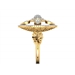 Diamond Ring EZ R-219_RIGHT YELLOW