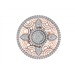 Diamond Ring EZ R-219_TOP ROSE GOLD