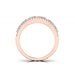 Diamond Ring EZ R-292_FRONT ROSE GOLD