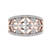 Diamond Ring EZ R-292_TOP ROSE GOLD