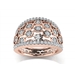 Diamond Ring EZ R-294_3D ROSE GOLD