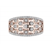 Diamond Ring EZ R-294_TOP ROSE GOLD