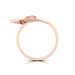 Diamond Ring PS-33 A R_FRONT ROSE GOLD