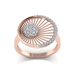 Diamond Ring PS-66 C R_3D ROSE GOLD